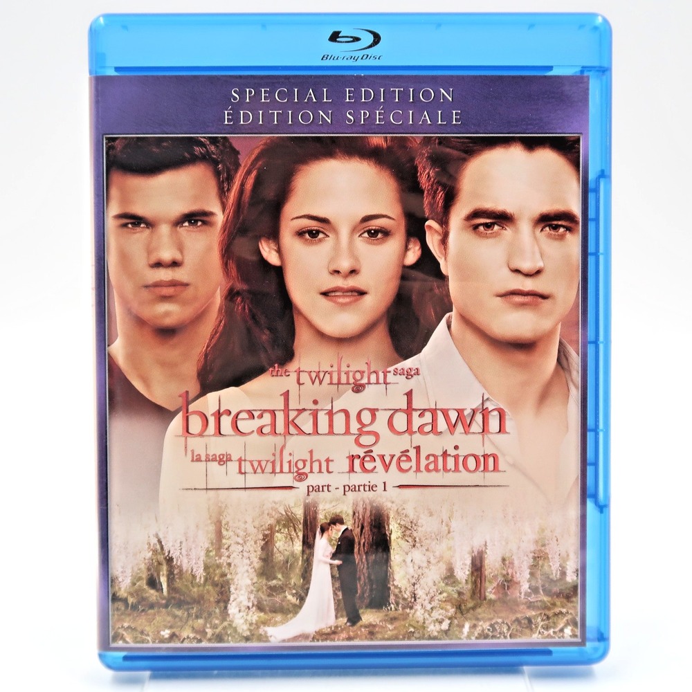 The Twilight Saga Breaking Dawn Part 1 Blu-ray 2011 E-ONE Special Edition Movie